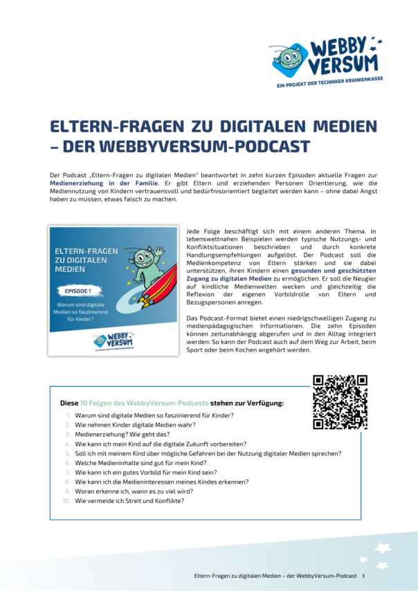 Infoblatt Podcast Vorschau Infoblatt Podcast